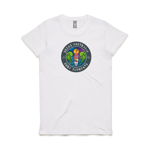 Skegs Surf Elements - Womens Tee Thumbnail
