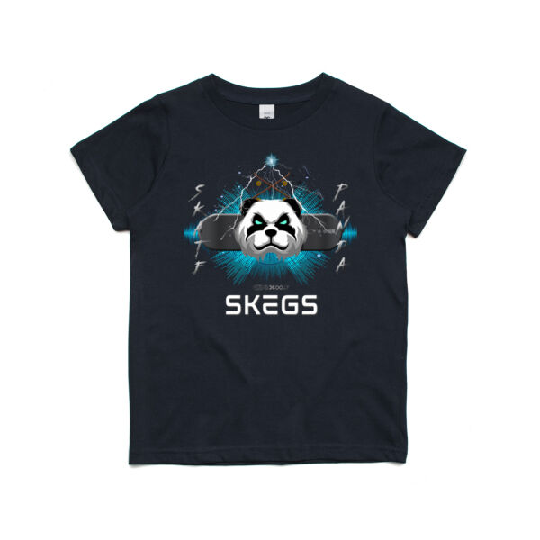 Skegs Skate Panda - Boys Tee Thumbnail