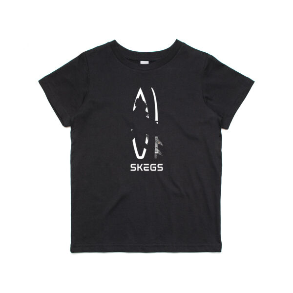 Skegs Classic Wave Hunter  - Girls Youth Tee Thumbnail